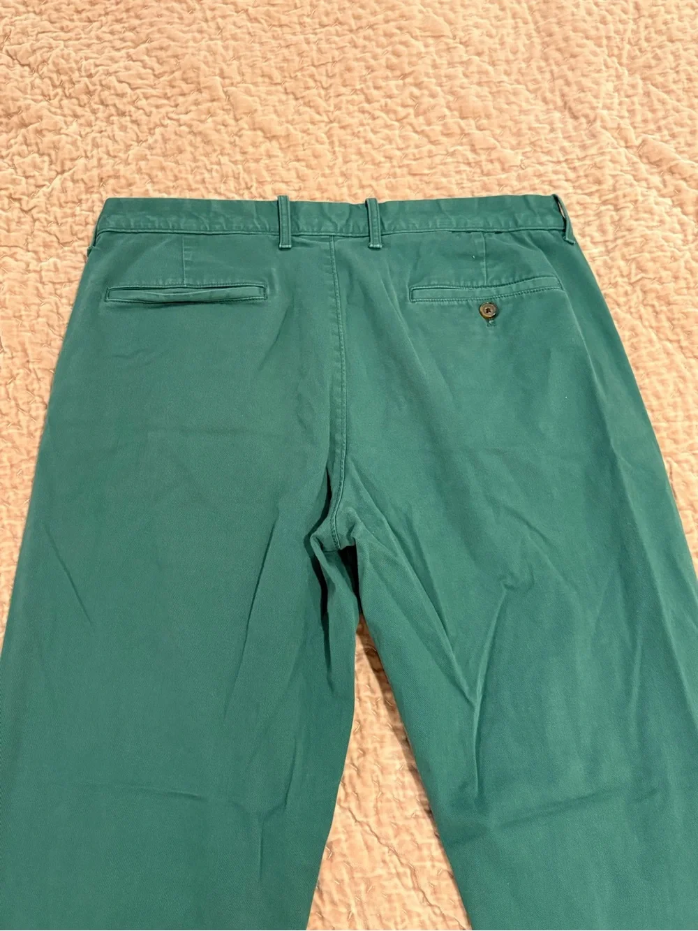 J. Crew Green Chino Pants
